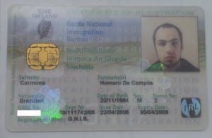 Carteirinha GNIB - Visto na Irlanda