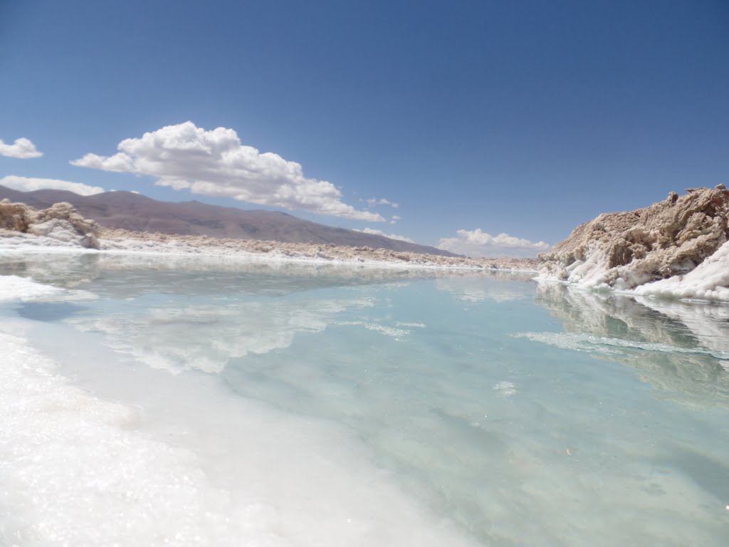 Salar de Pocitos, próximos ao Tolar Grande, em Salta no norte da Argentina